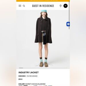 Guest In Residence XS Industry Jacket